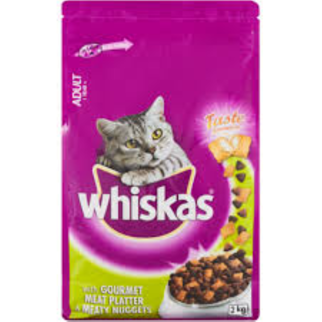 WHISKAS NUGGET GOURMET MEAT PLATTER 2KG